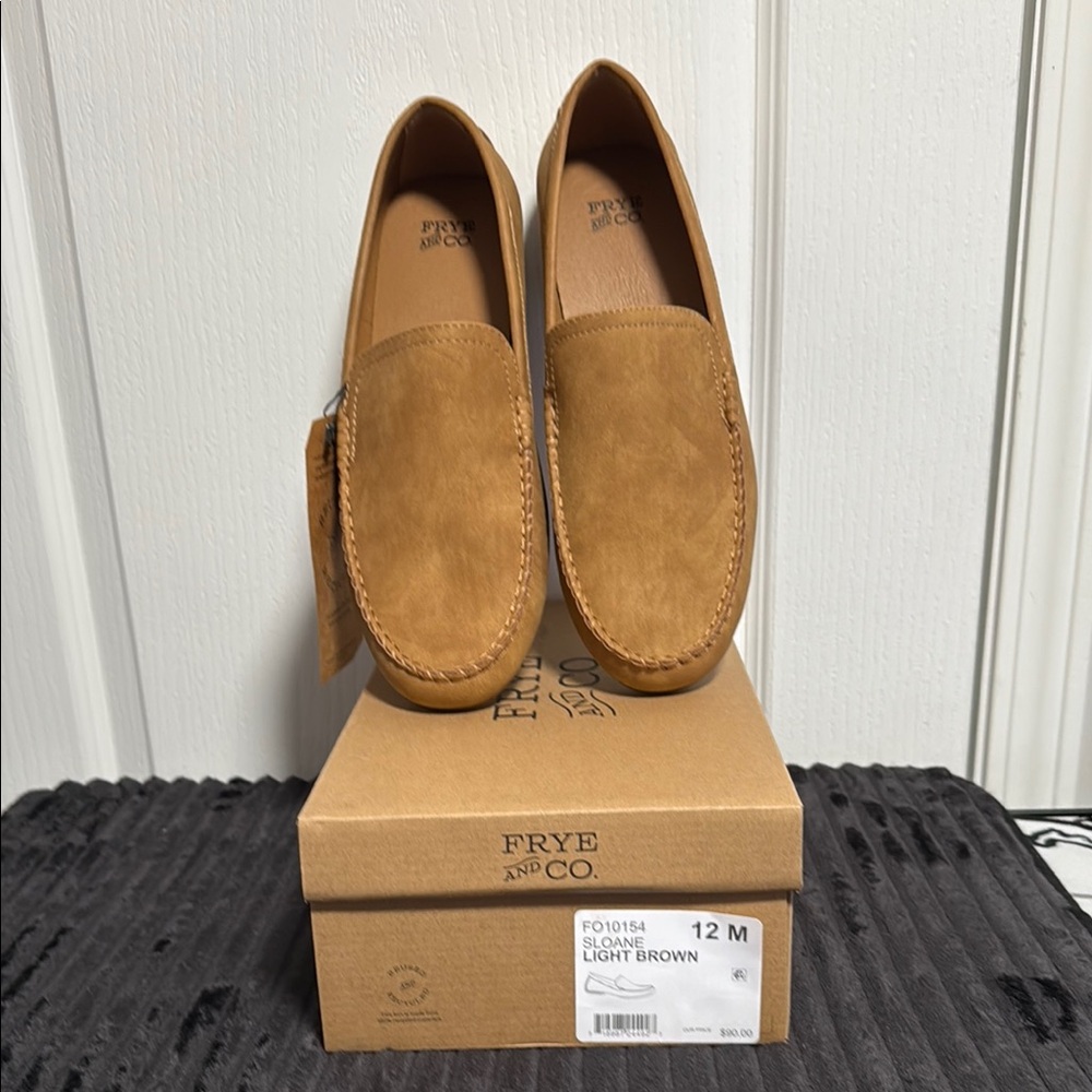 FRYE AND CO. Tan Loafers for Men